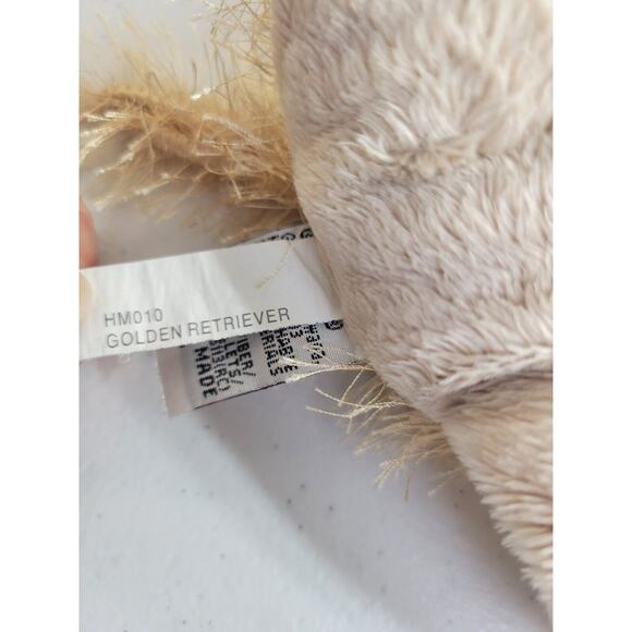 GANZ Webkinz Golden Retriever Dog Puppy Plush Stuffed Animal Toy 8" No Code - Picture 8 of 9